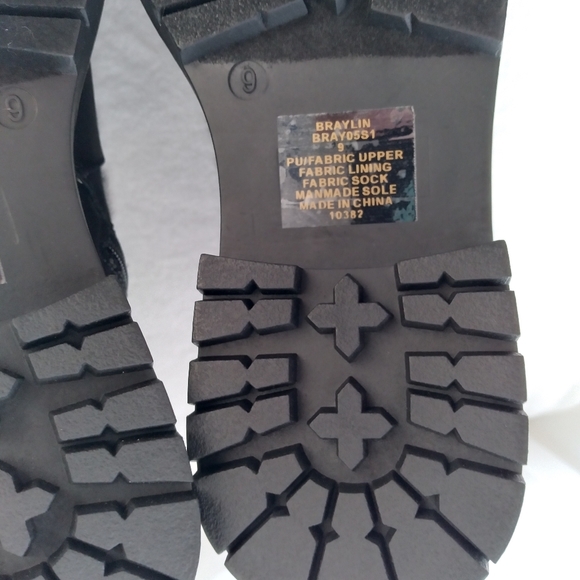 Madden Faux Suede Shearling Lined Lug Lace-Up Zip Ankle Boot, Warm Fuzzy Furry - Picture 5 of 11